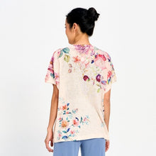 Load image into Gallery viewer, Red Coral Meadow-Print Spring Tunic (One Size) (Only 1 Left!)