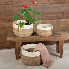 Cargar imagen en el visor de la galería, Cestas Bicolor (3 Tamaños)