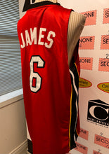 Charger l'image dans la galerie, *Authentic* Adidas Lebron James #6 Miami Heat Jersey (Size L-Mens)
