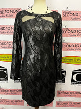 Load image into Gallery viewer, Le Chateau Sequin Mesh Dress (Size S)
