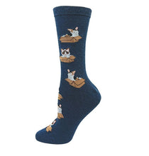 Load image into Gallery viewer, Women&#39;s Cat Socks (2 Designs)
