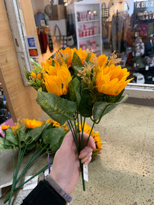 Faux Sunflower Bouquet