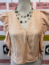 Load image into Gallery viewer, Linen-Like Cropped Top (Size S)

