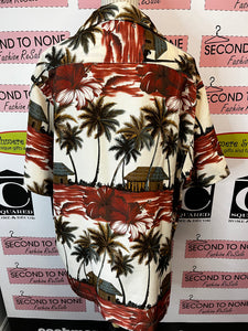 Palm Tree Hawaiian Shirt (Size L)