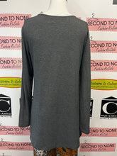 Cargar imagen en el visor de la galería, Red Coral Basic Grey Tunic (Size XL)
