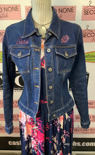 Load image into Gallery viewer, Guess Bedazzled Jean Jacket (Size M)
