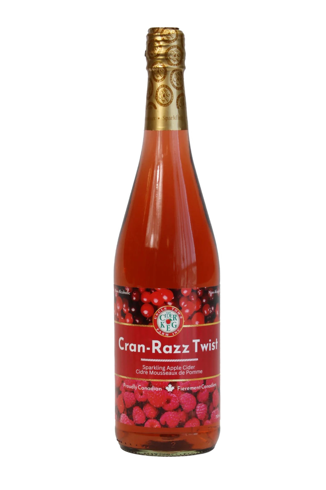 Cran-Razz Sparkling Cider (The Cider Keg)
