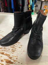 Load image into Gallery viewer, Cobb Hill Laurel Black Leather Booties (Size 7)
