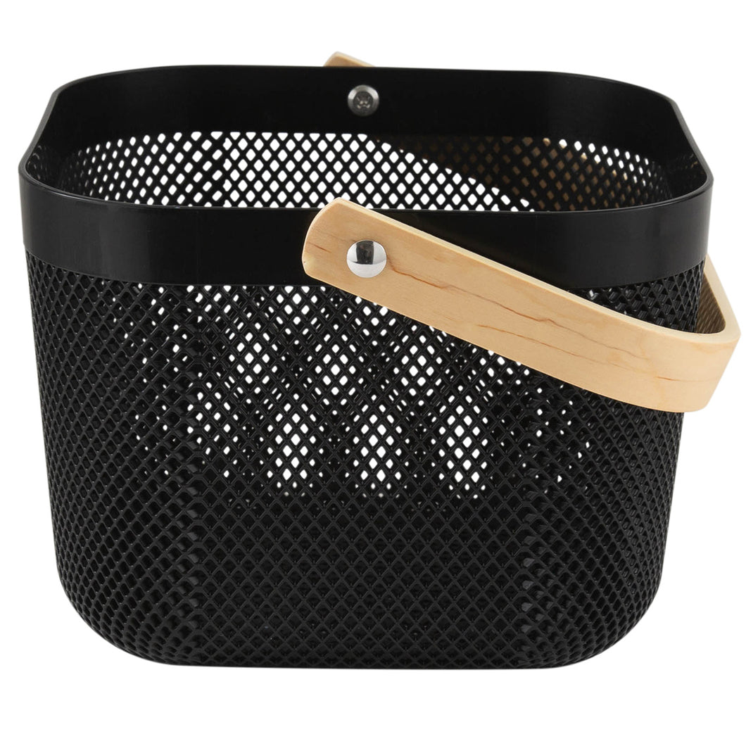 Black Mesh Storage Baskets (2 Sizes)