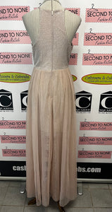Le Chateau Pink Sparkly Dress (Size M)
