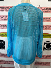 Load image into Gallery viewer, Jones New York Sport Mesh Top (Size L)

