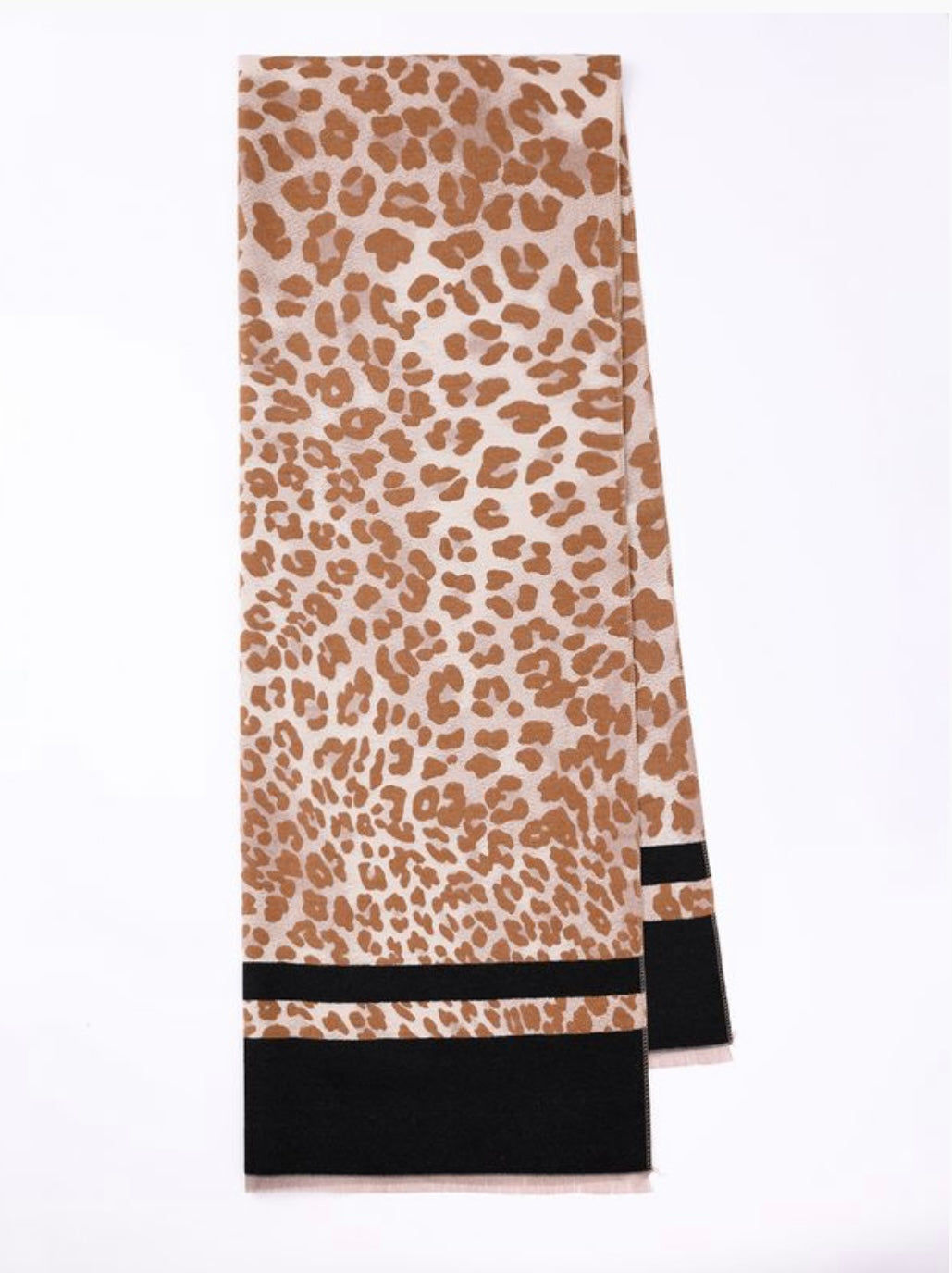 Leopard Print Woven Scarf (2 Colors)