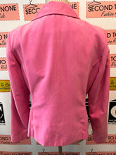 Load image into Gallery viewer, Barbie Pink Ultra-Suede Jacket (Size 8)
