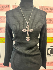 Cableknit Style Turtleneck (2 Colors)