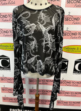 Load image into Gallery viewer, Mesh Dragon Long Sleeve Top (Size 3X)
