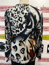 Load image into Gallery viewer, Abstract Animal Print Top
