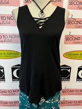 Load image into Gallery viewer, Stretchy Black Tank Top (Size S)
