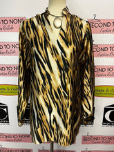 Load image into Gallery viewer, Animal Print Blouse (Size M)
