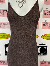 Load image into Gallery viewer, NWT Free People Bronze Sparkle Long Dress (Size XS)

