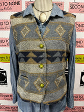 Load image into Gallery viewer, Made in Ukraine Wool Blend Carpet Vest (Size L)
