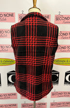 Load image into Gallery viewer, Fleece Large Check Vest (only a few red left)
