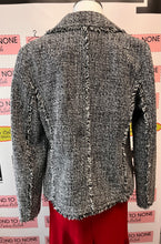 Cargar imagen en el visor de la galería, Michael Kors Frayed Trim Tweed Jacket (Size 6)
