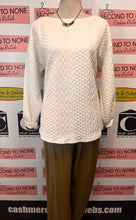 Load image into Gallery viewer, Cable Knit Look Sweater (Size L)
