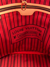 Load image into Gallery viewer, Faux Louis Vuitton Tote &amp; Matching Pouch
