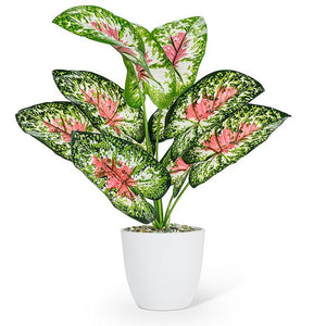 Large Faux Caladium Plant