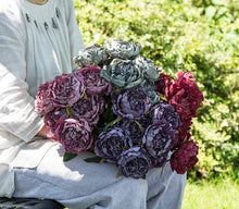 Load image into Gallery viewer, Large Peony 7-Stem Bouquet (2 Colors)
