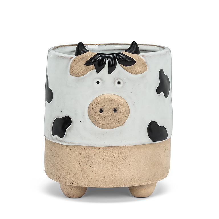 Ceramic Cow Planter