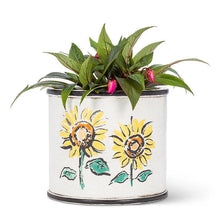 Load image into Gallery viewer, Large Sunflower Planter Pot (Only 1 Left!)
