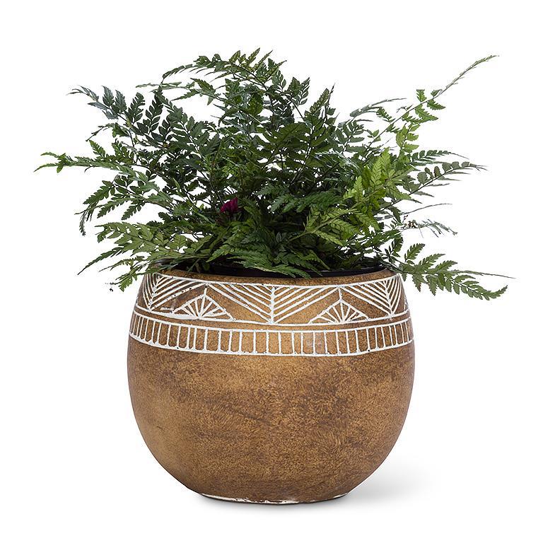 Tribal Feel Planter Pot (Only 1 Left!)