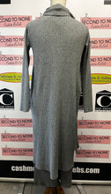 Load image into Gallery viewer, Evidence 2 PC Grey Ribbed Cardigan &amp; Pant Set (Size S)
