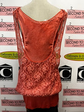 Load image into Gallery viewer, All Lace Drop Waist Tank Top (Size M/L)
