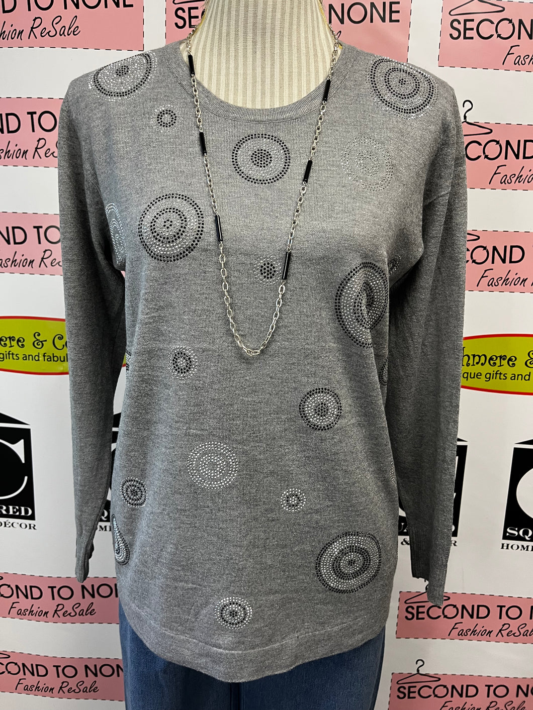 Bedazzled Circles Top