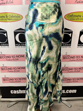 Load image into Gallery viewer, NWT Watercolour Print Silky Maxi Skirt (Size 12/UK16)
