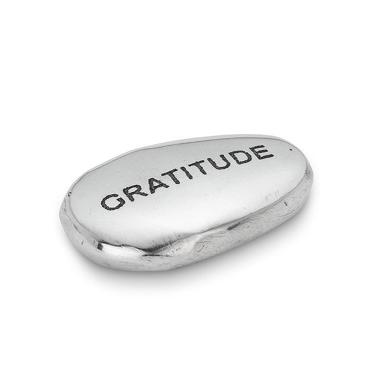 Engraved Sentiment Pebbles (Friendship & Gratitude)