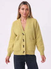 Charger l'image dans la galerie, Green Toggle-Front Cardigan (One Size)
