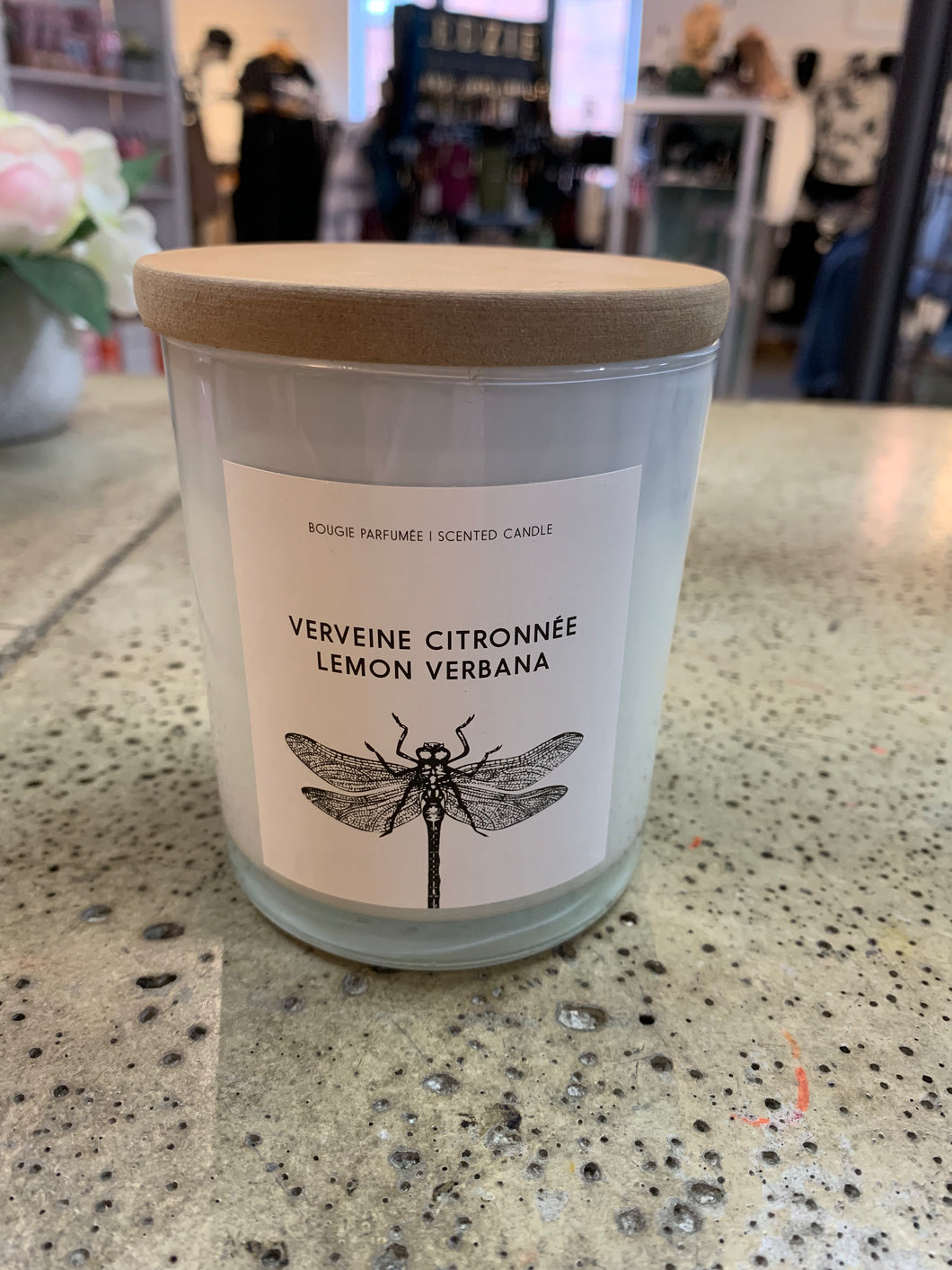 Lemon Verbena Glass Jar Candle (Only 1 Left!)