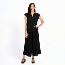 Load image into Gallery viewer, Red Coral Flutter Sleeve Top (2 Colors)
