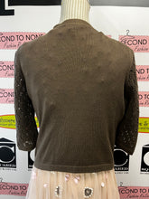 Load image into Gallery viewer, Renuar Tie Collar Shrug (Size M)
