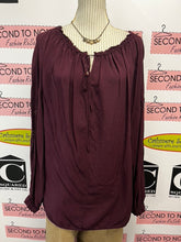 Load image into Gallery viewer, Burgundy Blouse (Size 14)
