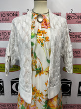 Load image into Gallery viewer, White Cotton Shrug (Size M)

