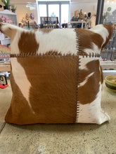 Load image into Gallery viewer, Outback Cow Hide Pillow
