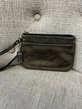 Load image into Gallery viewer, Coach Metallic Wristlet
