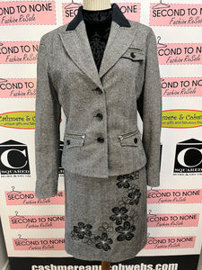 Conrad Grey Skirt Set (Size 12/14)