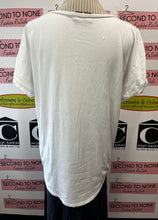 Cargar imagen en el visor de la galería, Made in Italy White Cotton Tee (Size M)
