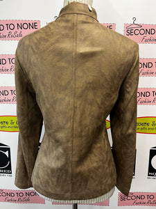 Ultra-Suede Zip Front Jacket (2 Colors)