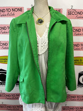 Load image into Gallery viewer, TanJay Bright Green Zip Front Jacket (Size 16P)

